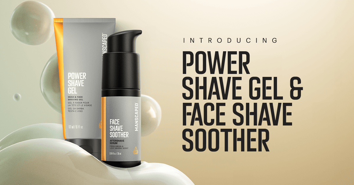 Our New Shaving Formulations: Power Shave Gel & Face Shave Soother